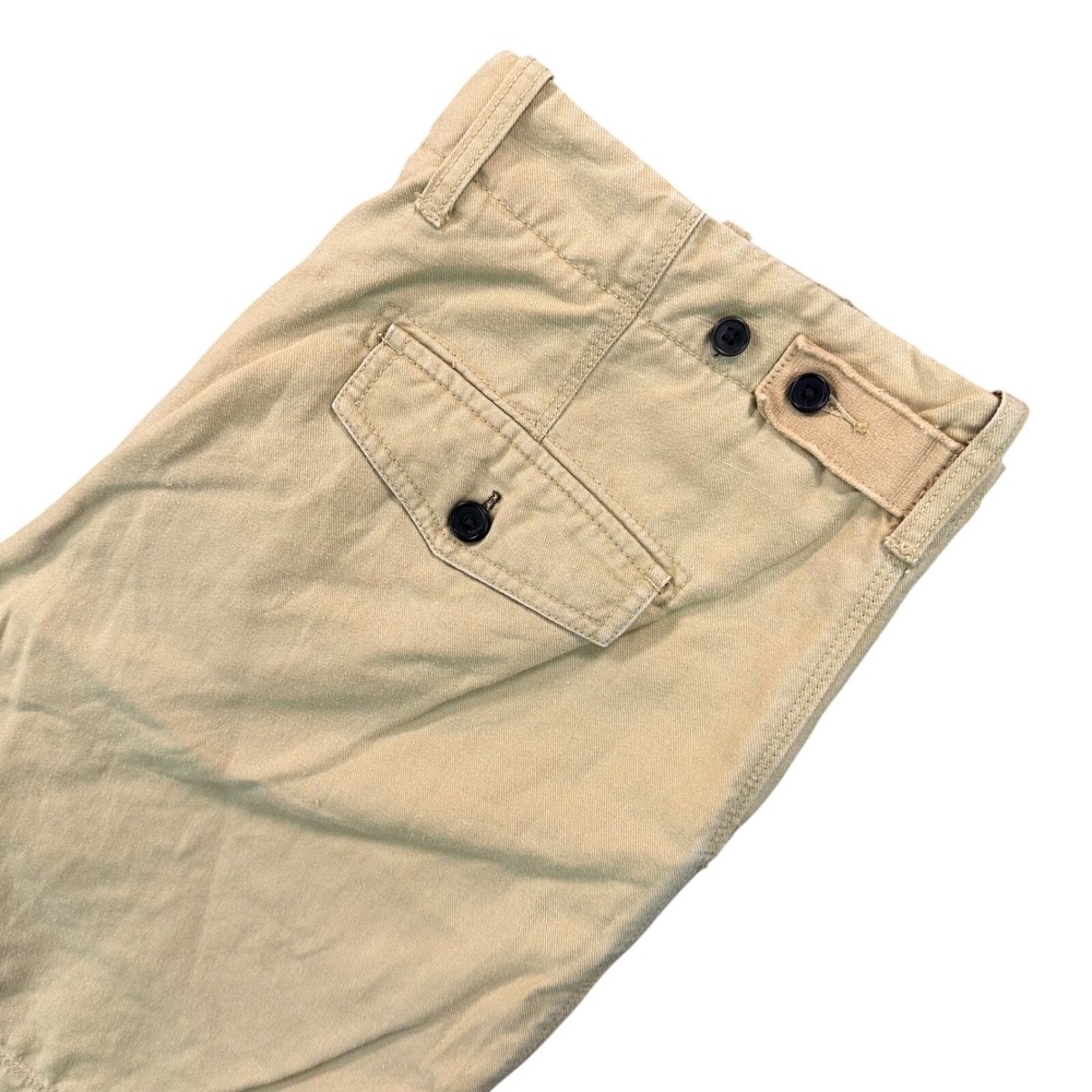Tommy Bahama Relax Fit Linen Blend Chino Shorts Men's 38 Tan Summer Beach Walk